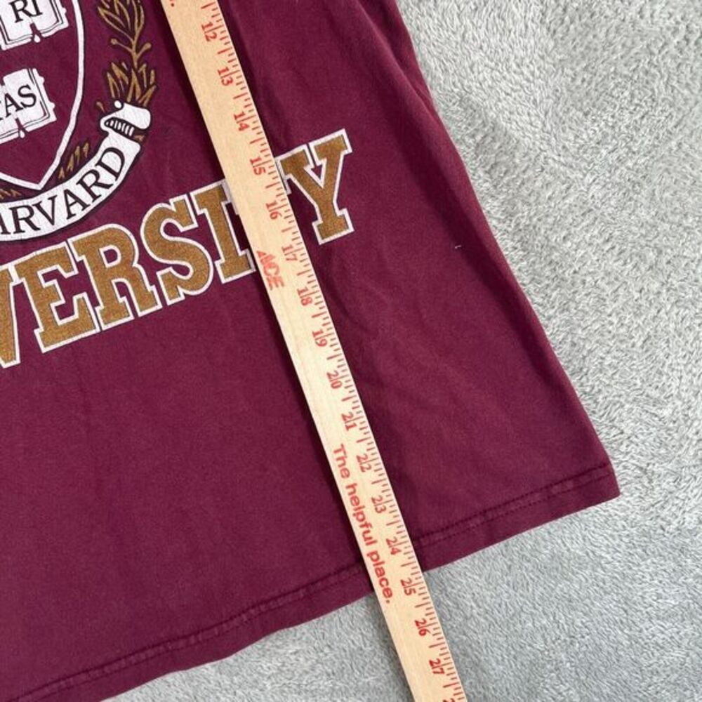 Gildan Burgundy Harvard University Graphic Tee - Picture 8 of 8